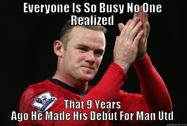 EVERYONE IS SO BUSY NO ONE REALIZED THAT 9 YEARS AGO HE MADE HIS DEBUT FOR MAN UTD Misc