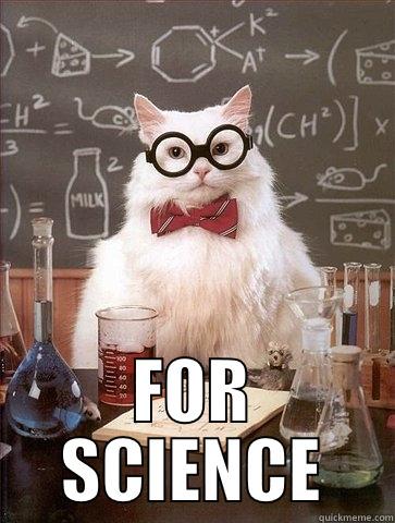  FOR SCIENCE Chemistry Cat
