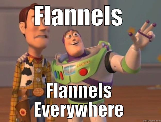 FLANNELS FLANNELS EVERYWHERE Toy Story