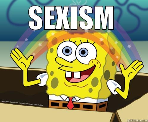 SEXISM  Spongebob rainbow