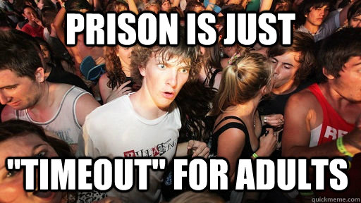 Prison is just 