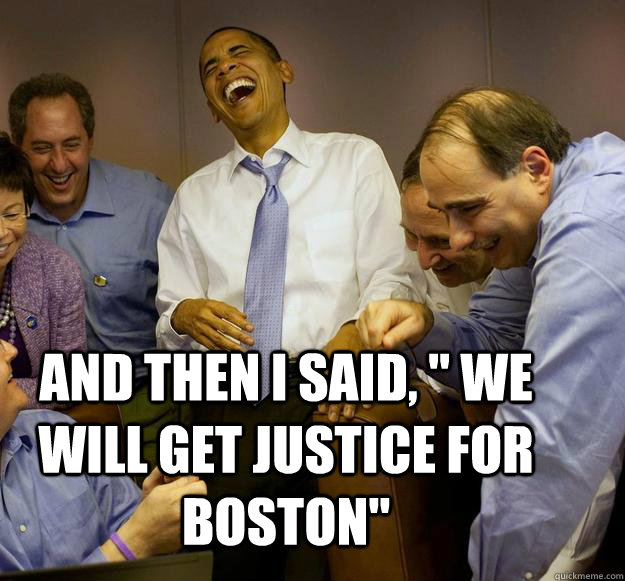 And then I said, 