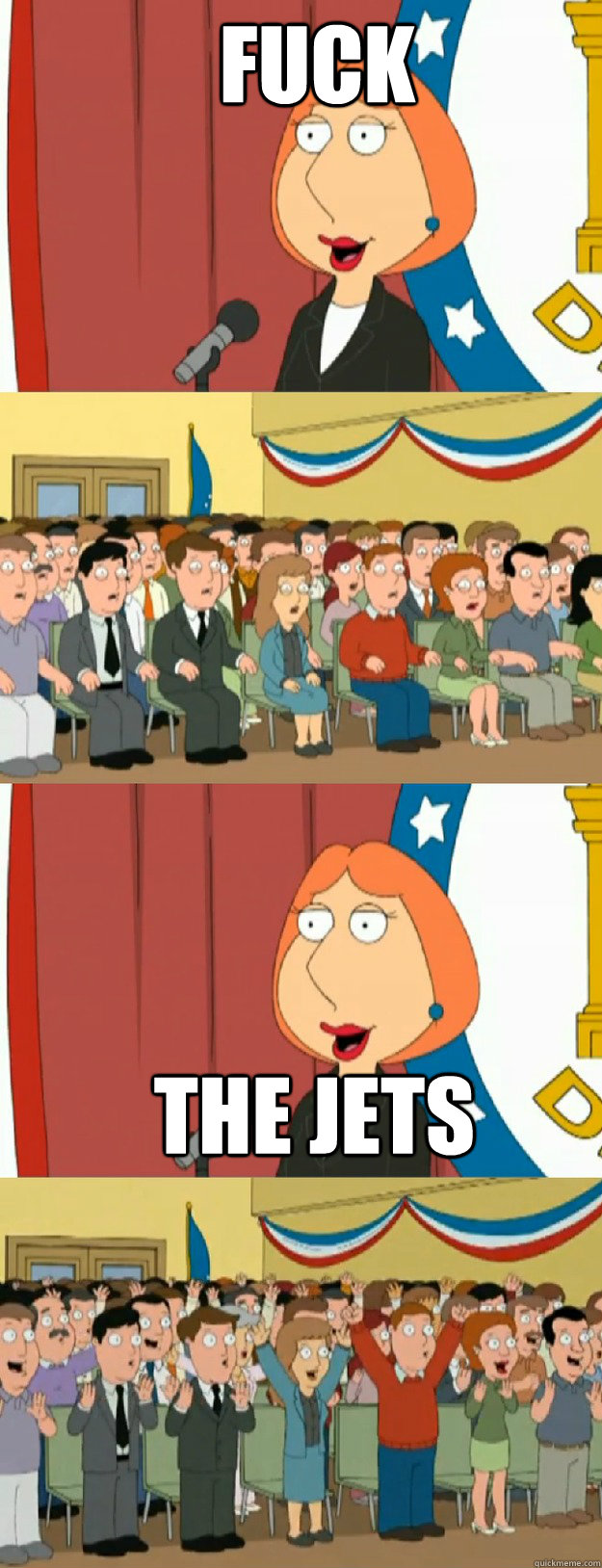 FUCK THE JETS  Lois Griffin
