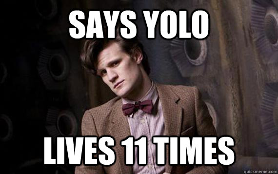 Says YOLO Lives 11 times  