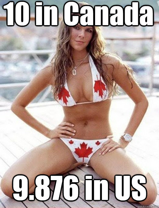 10 in Canada 9.876 in US - 10 in Canada 9.876 in US  Misc
