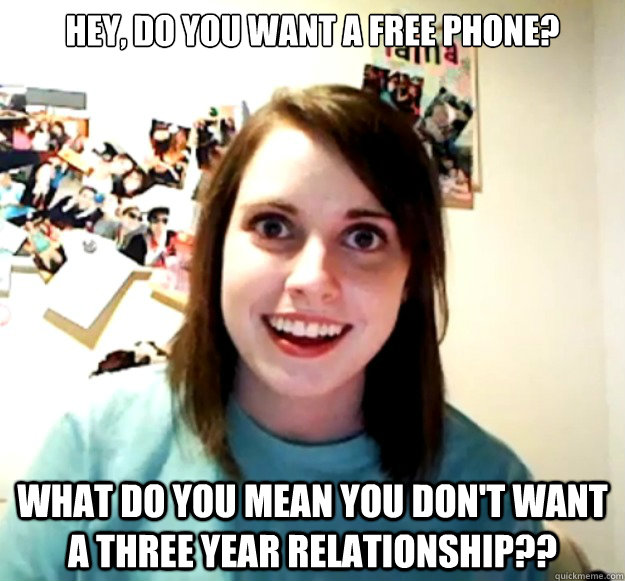 What do you mean you don't want a three year relationship? 