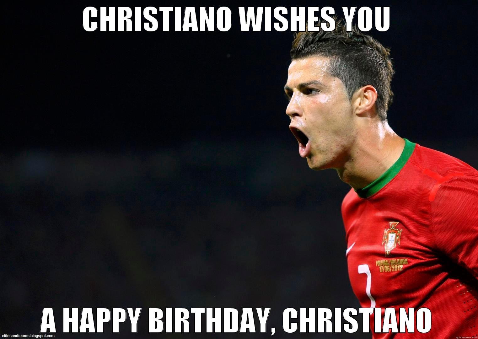 CHRISTIANO WISHES YOU A HAPPY BIRTHDAY, CHRISTIANO Success Kid
