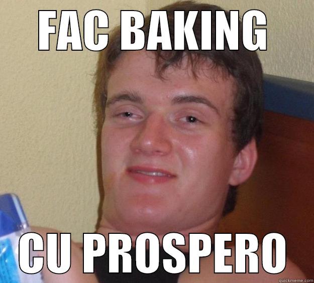 FAC BAKING CU PROSPERO 10 Guy