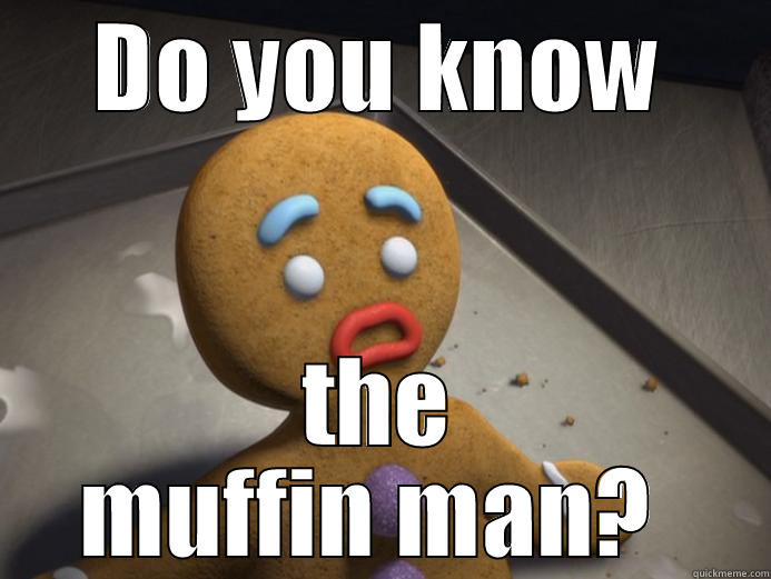 DO YOU KNOW THE MUFFIN MAN?  Misc
