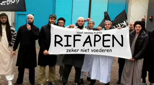 RIFAPEN zeker niet voederen  Vanaf vandaag in artis
  Sharia4captioncontests