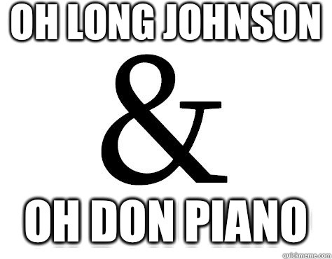 Oh long johnson Oh don piano - Oh long johnson Oh don piano  Misc