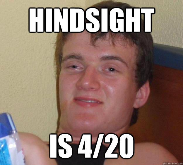 Hindsight is 4/20 - Hindsight is 4/20  10 Guy