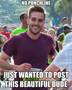 no punchline just wanted to post this beautiful dude  Ridiculously photogenic guy