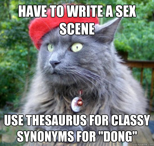 Have to write a Sex Scene Use Thesaurus for classy synonyms for 