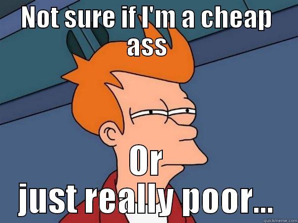 NOT SURE IF I'M A CHEAP ASS OR JUST REALLY POOR... Futurama Fry