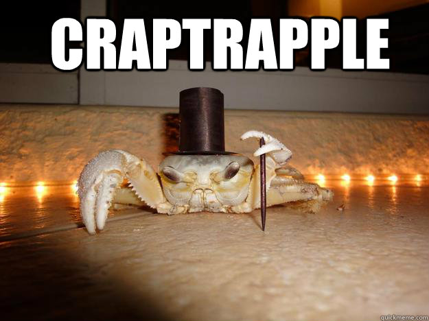  Craptrapple   Fancy Crab