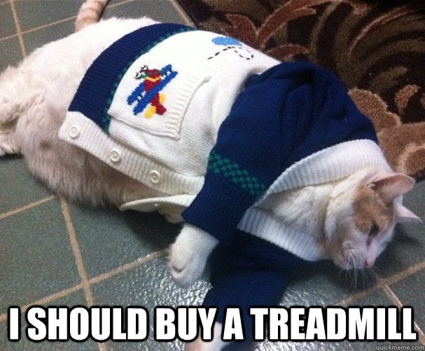  I should buy a treadmill -  I should buy a treadmill  Misc