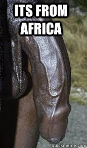 Its From Africa  