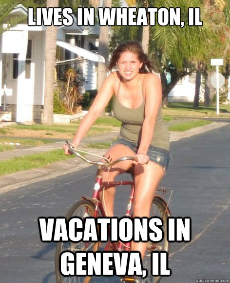 Lives In Wheaton, Il Vacations In Geneva, Il  