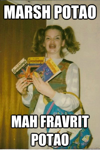 marsh potao mah fravrit potao  BERKS