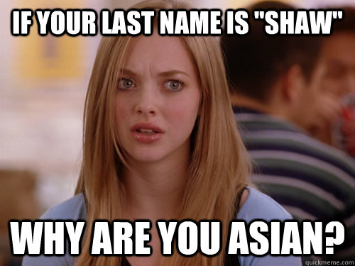 If your last name is 