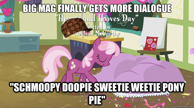 big mag finally gets more dialogue 