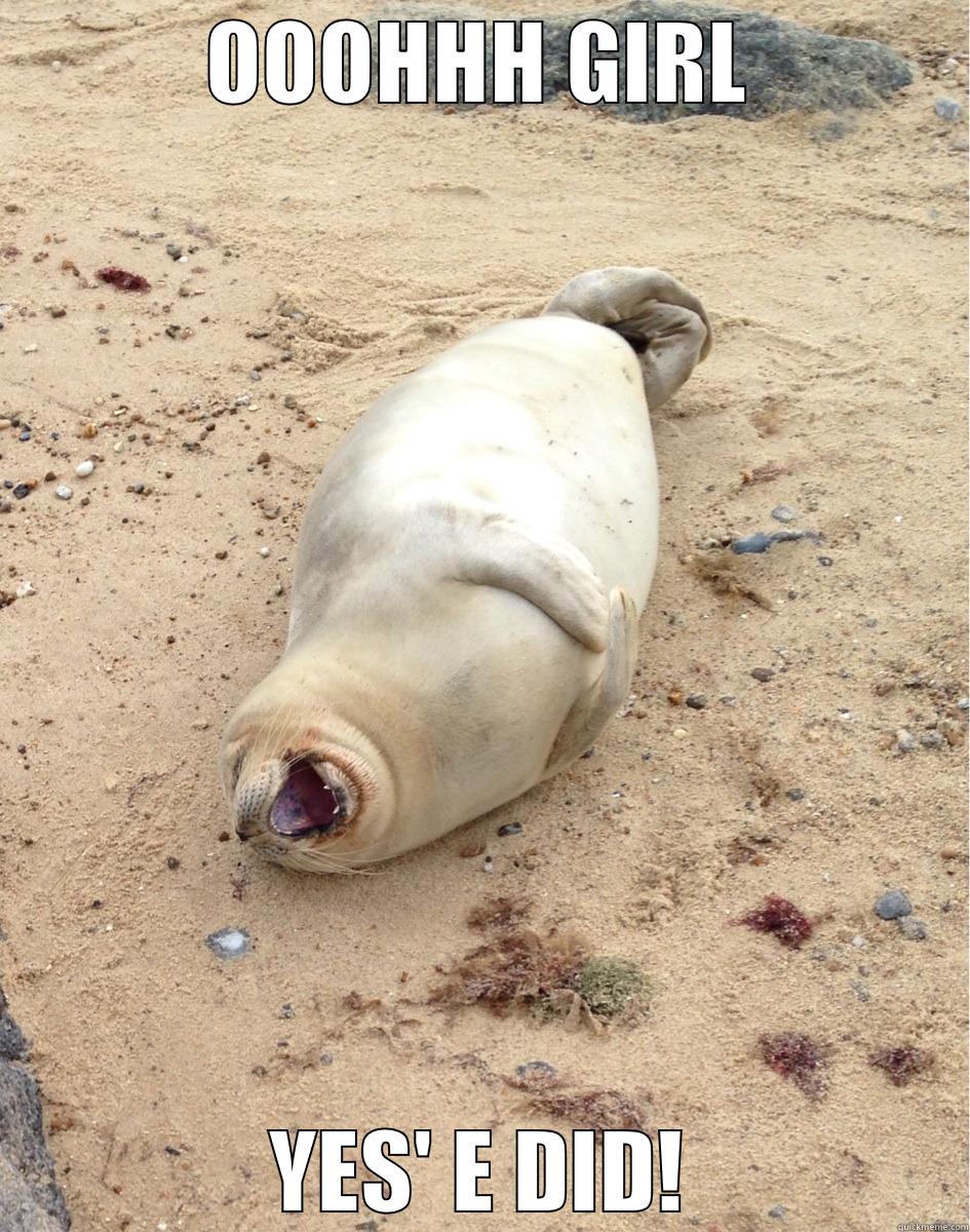 Giggling Seal - OOOHHH GIRL YES' E DID! Misc