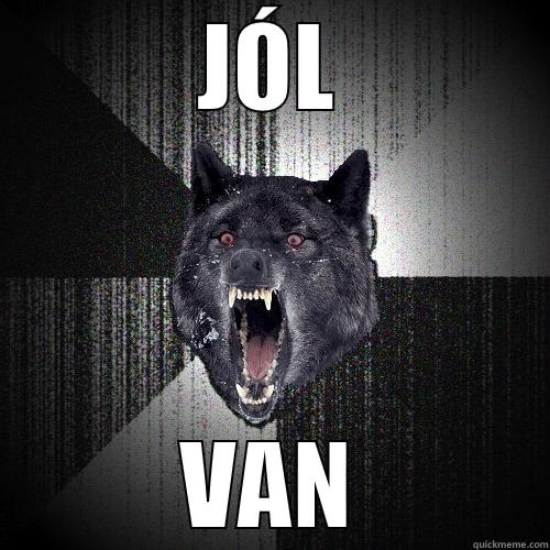 JÓL VAN Insanity Wolf