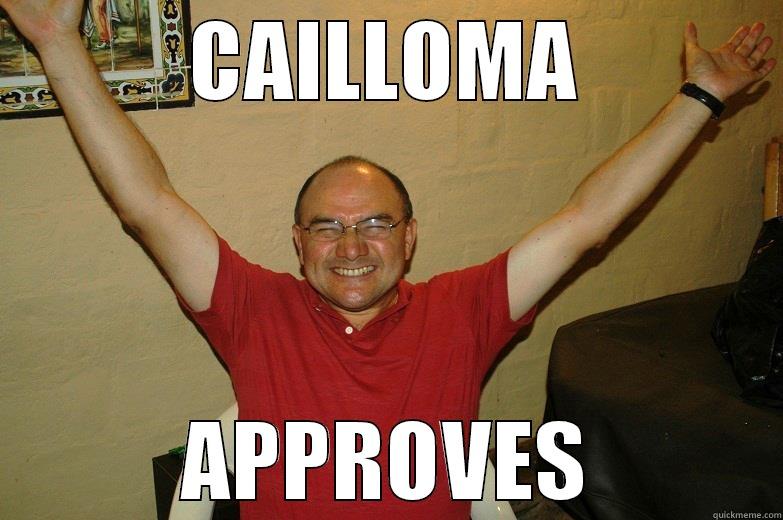 CAILLOMA APPROVES Misc