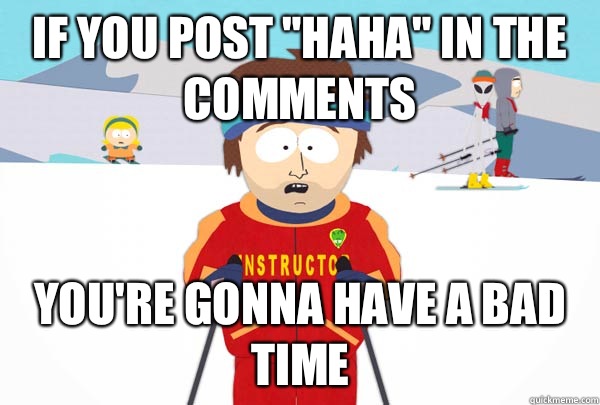 If you post 