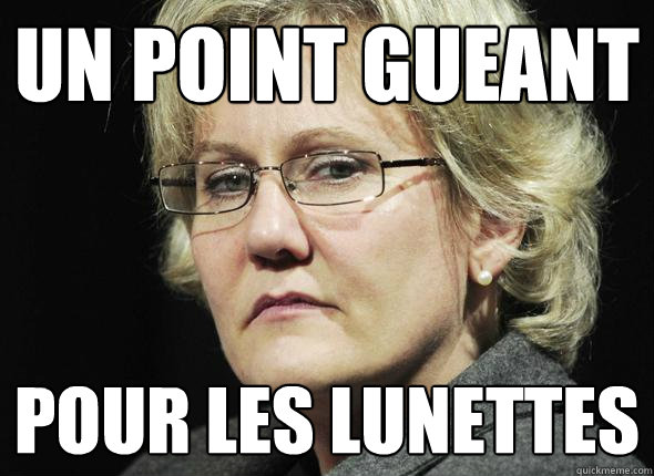 UN POINT GUEANT POUR LES LUNETTES  FNUMP