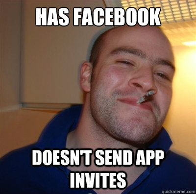 has facebook doesn't send app invites    GGG plays SC