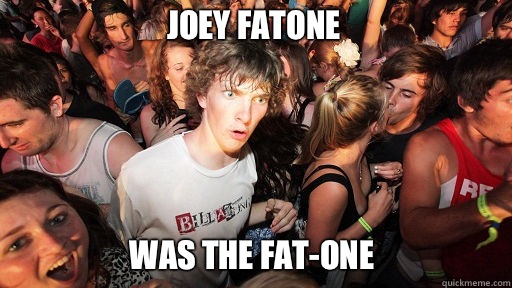 Joey Fatone Was the Fat-One  Sudden Clarity Clarence