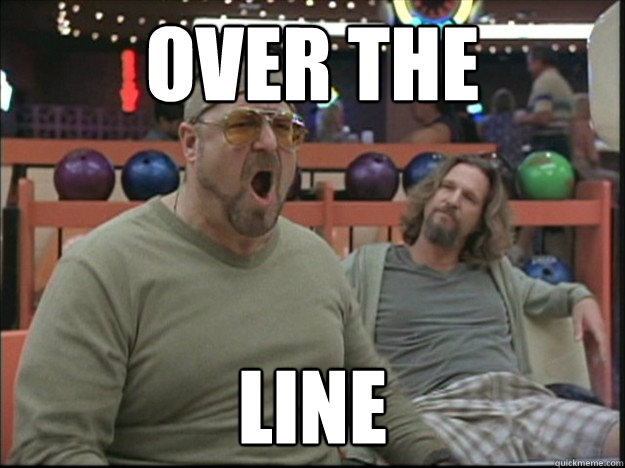OVER THE LINE - OVER THE LINE  Walter