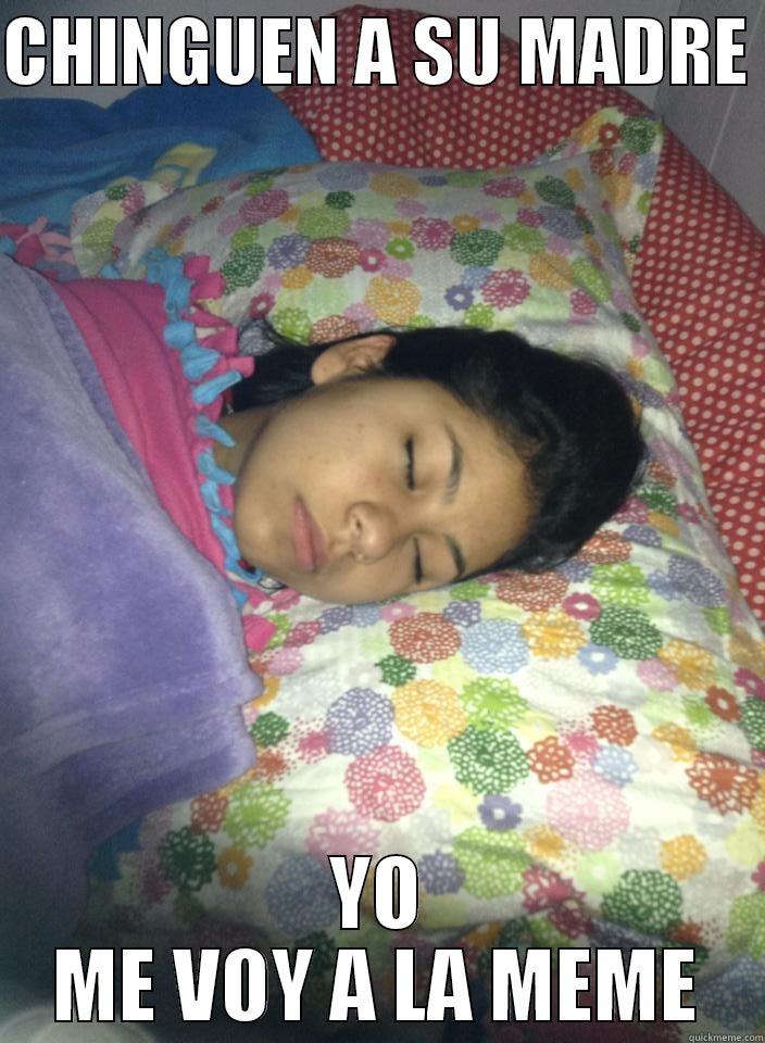 la mela 2 - CHINGUEN A SU MADRE  YO ME VOY A LA MEME Misc