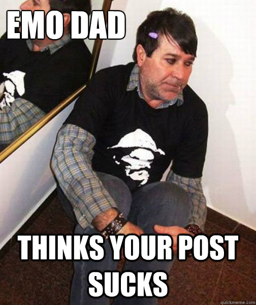 your post sucked Your post sucked