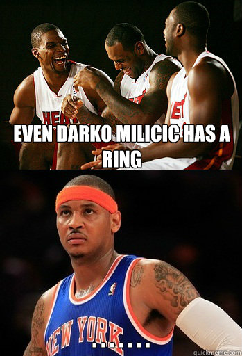 even Darko Milicic has a ring . . . . . . .  - even Darko Milicic has a ring . . . . . . .   Misc
