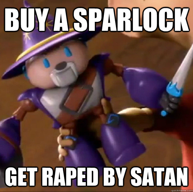 Buy A SPARLOCK GET RAPED BY SATAN - Buy A SPARLOCK GET RAPED BY SATAN  Sparlock