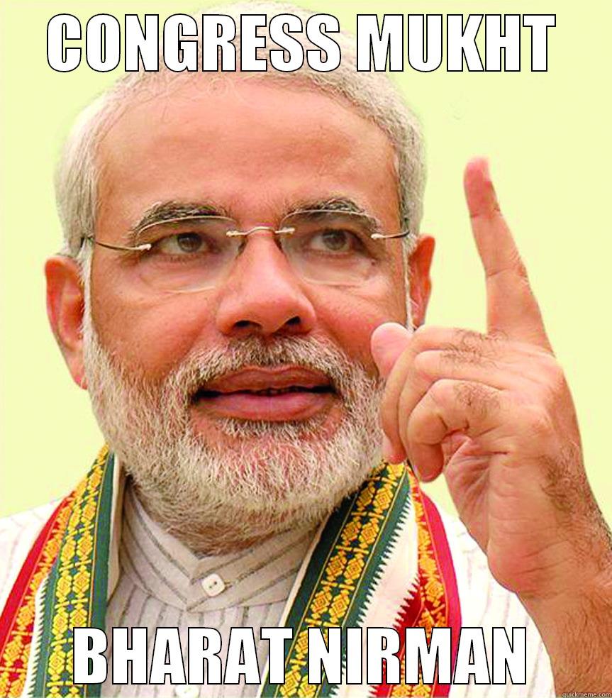 CONGRESS MUKHT BHARAT NIRMAN Misc