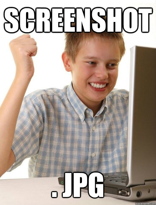 screenshot . jpg  First Day on the Internet Kid