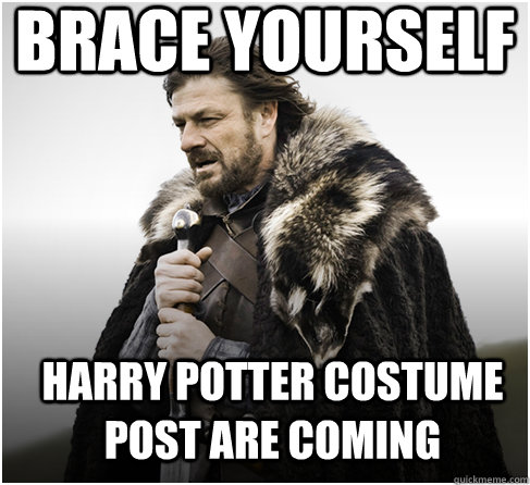 brace yourself Harry Potter costume post are coming  Imminent Ned better