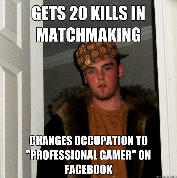 Gets 20 kills in Matchmaking Changes occupation to 