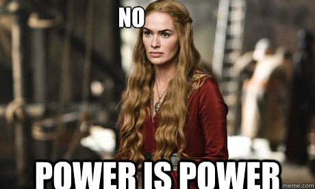 No Power is power - No Power is power  Power is power