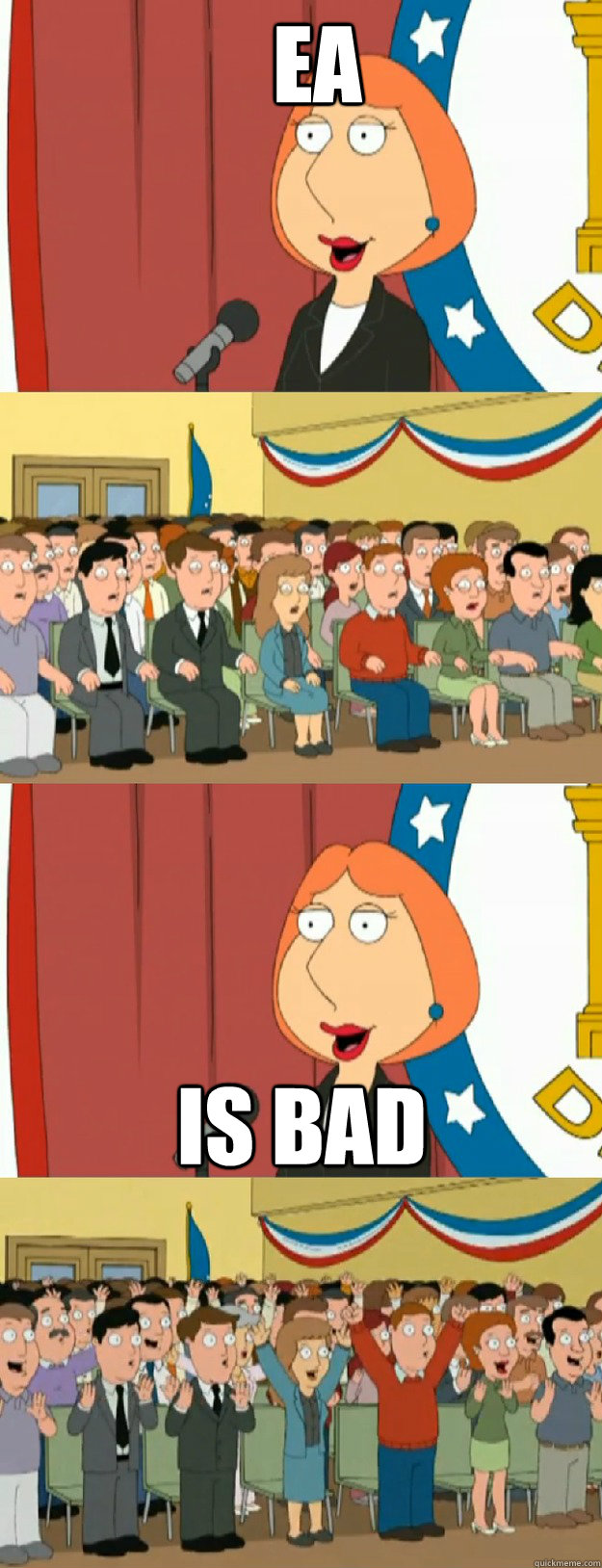 EA Is bad  Lois Griffin