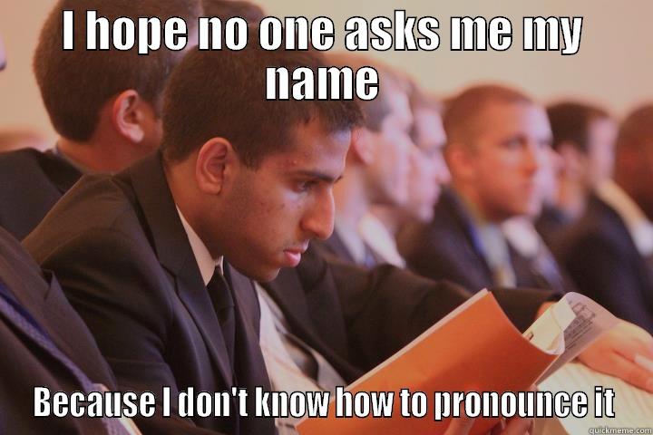 Confused Kamran - I HOPE NO ONE ASKS ME MY NAME BECAUSE I DON'T KNOW HOW TO PRONOUNCE IT Misc