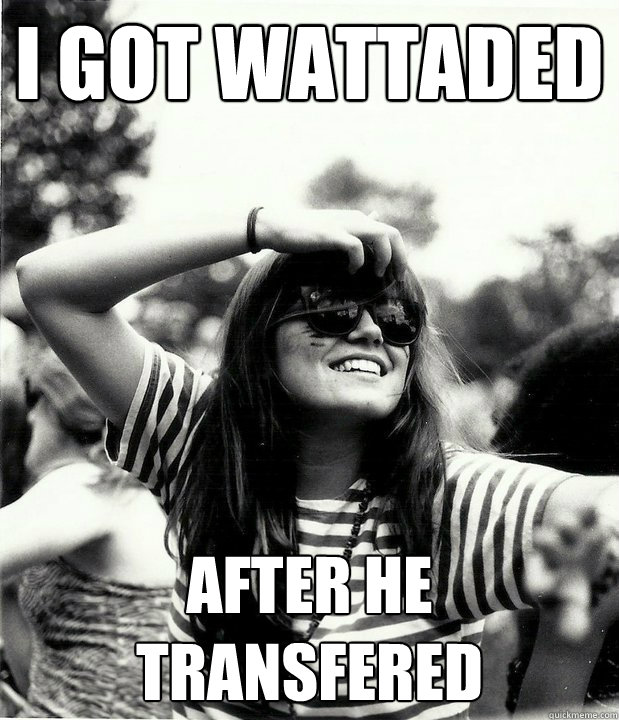 I GOT WATTADED AFTER HE TRANSFERED   Georgetown Hipster
