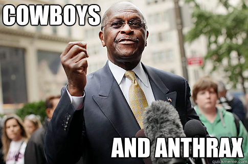 COWBOYS AND ANTHRAX - COWBOYS AND ANTHRAX  Herman Cain