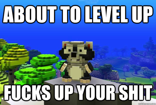 About to level up Fucks up your shit - About to level up Fucks up your shit  Misc