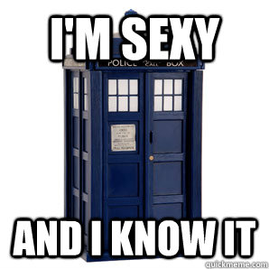 I'm Sexy And I know it - I'm Sexy And I know it  TARDIS