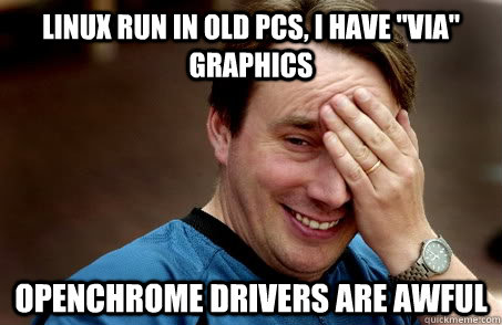 linux run in old pcs, I have 